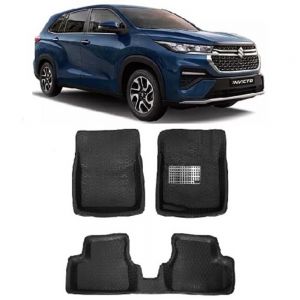 4.5D Car Floor Foot Tray Mats for Invicto  - Black